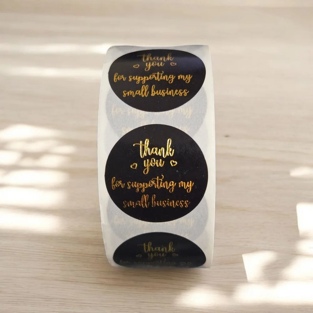 Thank You Cards and Stickers Bundle